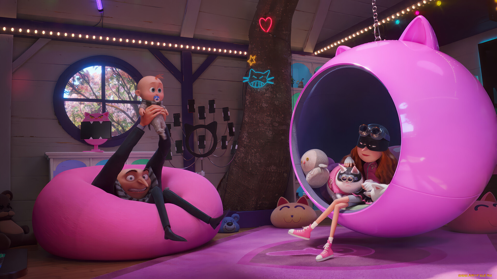 despicable me 4 ,  2024 , , despicable me 4, , , 4, , , , steve, carell, gru, , joey, king, poppy, prescott